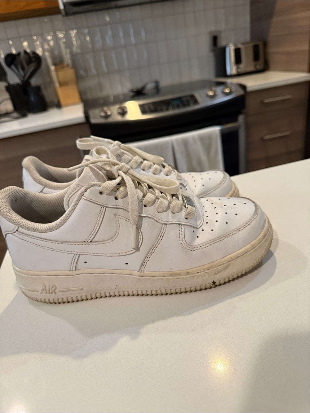 Nike Kids White Low-Top Air Max 90 Sneakers